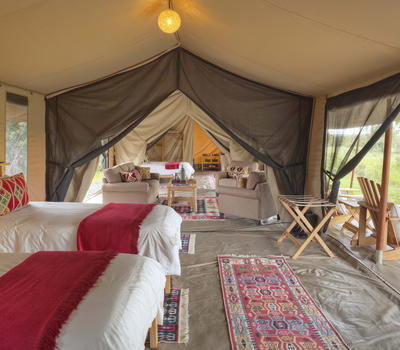 family safari camps Kenya