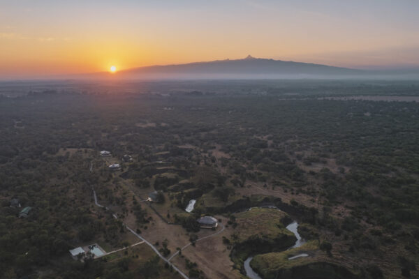 The River Camp Aerial View