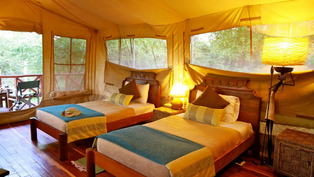 Luxury Twin Tent
