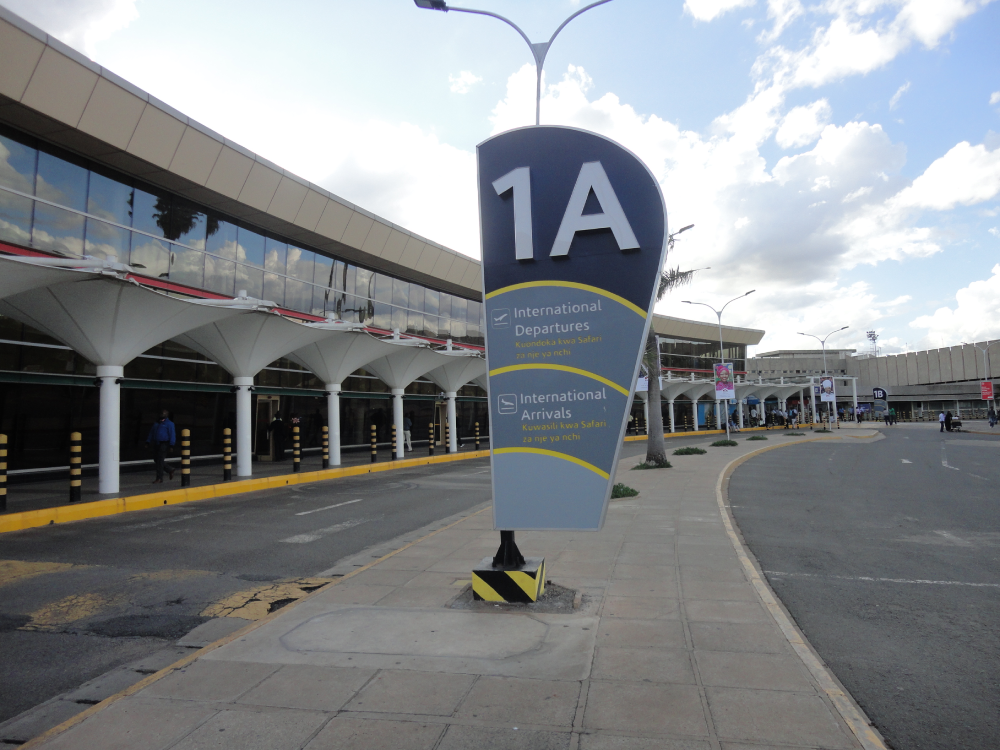 JKIA arrival, Nairobi domestic transfers