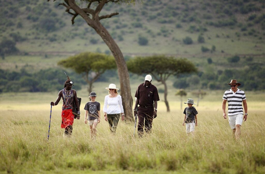 walking safari kenya
