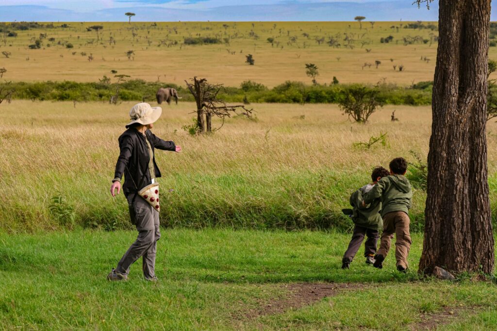 Masai mara walking safari
