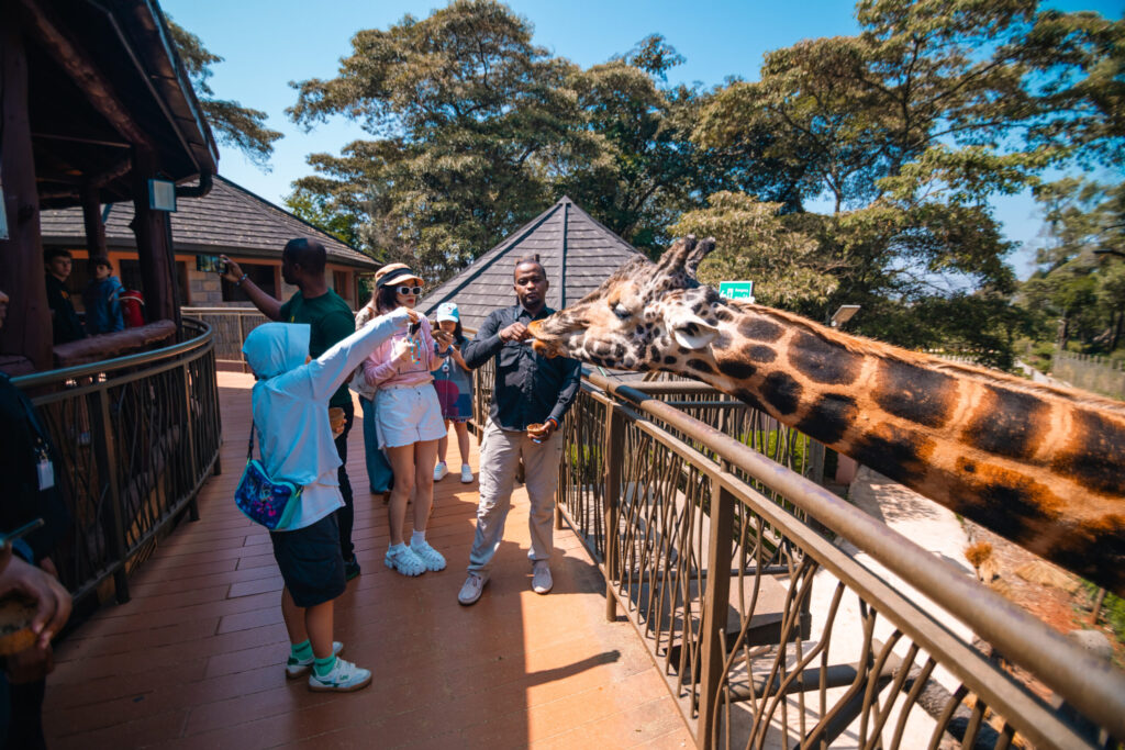 kids on Kenya safari