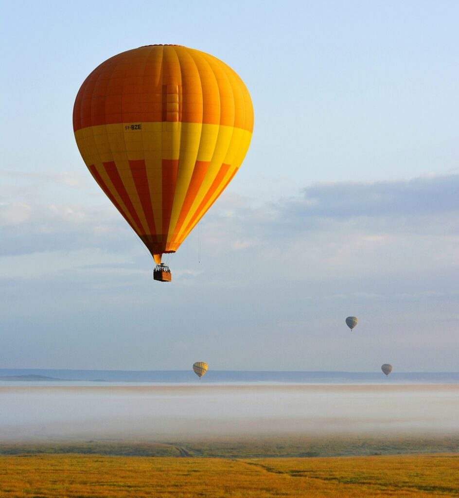 hot air balloon safari